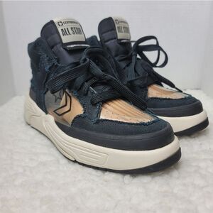 Converse ×Joshua Vides Weapon CX Hi Women's Shoes Size 7.5 Black-White A00715C